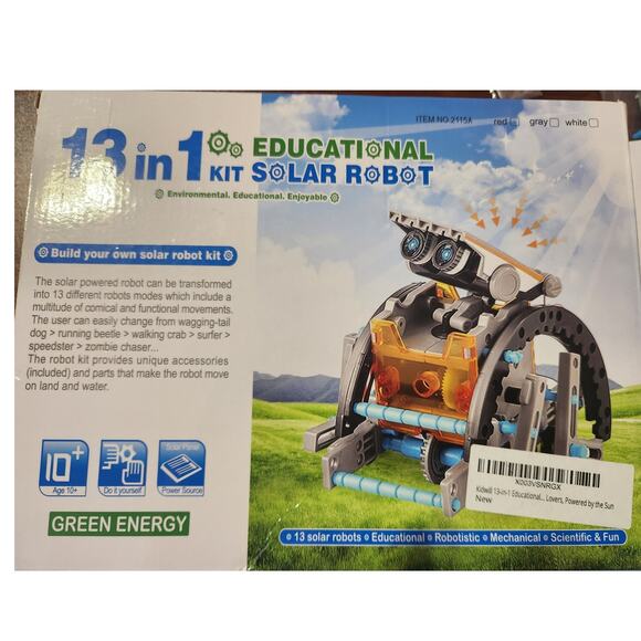 13 in 1 Solar Robot Kit - Picture 2 of 15